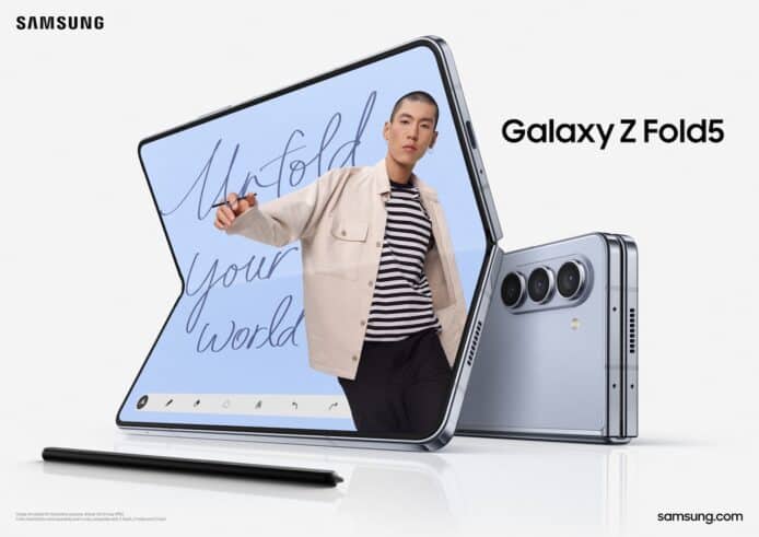 Samsung Galaxy Z Fold5 瘦身登場　香港發售日期 + 行貨價格