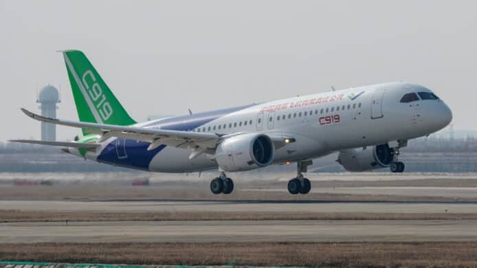 國產 C919 客機僅營運一個月   上海東⽅航空連續兩日停飛原因未明