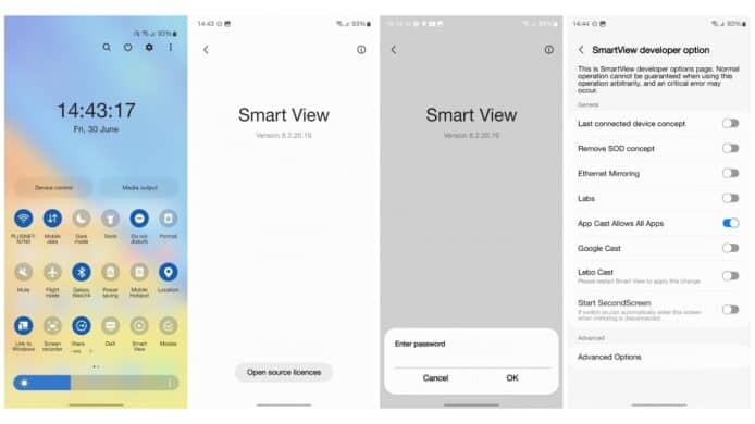 啟用 Smart View 開發者功能   可讓 Galaxy 手機支援 Chromecast 畫面投射