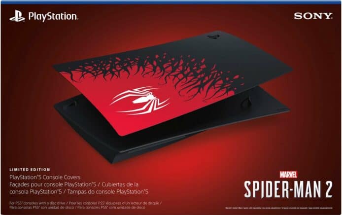 Spider-Man 2 限定 PS5 機殼極速售罄   官方不補貨黃牛炒貴 3 倍