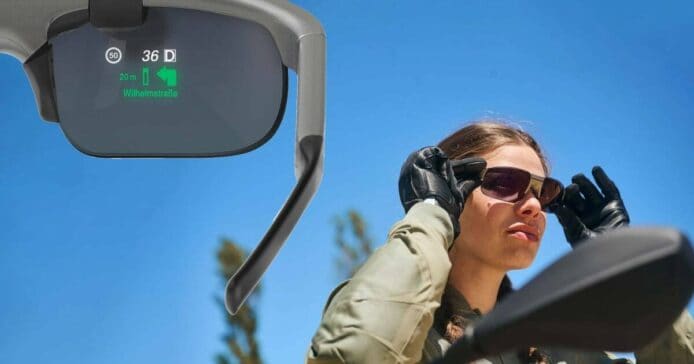 寶馬推電單車手專用智能眼鏡  售價 6,000 元可顯示導航、車速數據