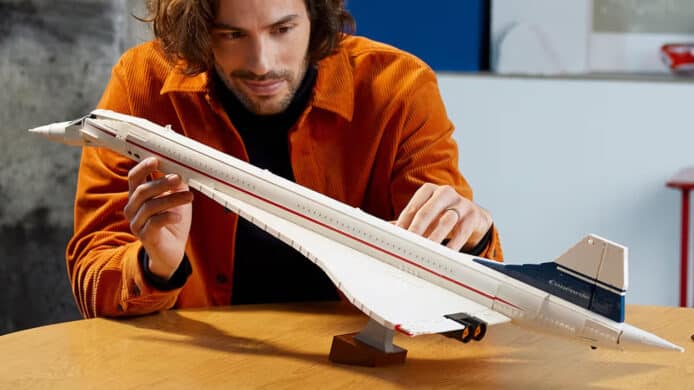 LEGO 推出積木套裝   經典協和號超音速客機重現