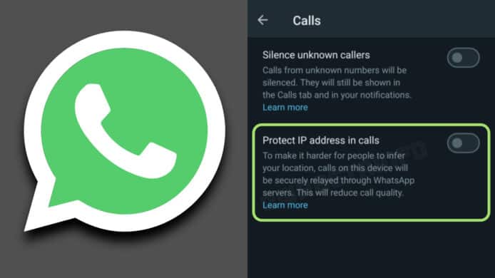 WhatsApp 測試新功能   可隱藏通話方 IP 地址