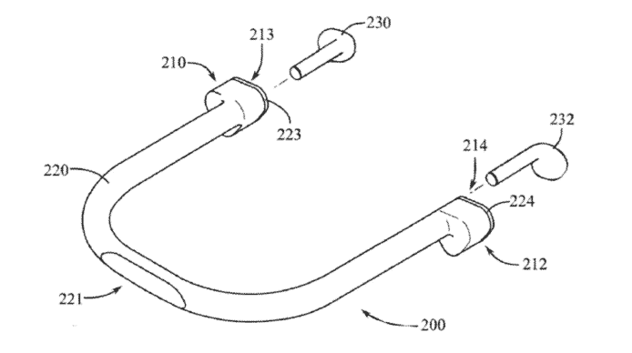Apple 新專利可防止 AirPods 丟失　充電盒變成手鍊或頸鏈