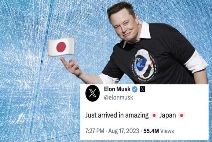 Elon Musk 9 年後再訪日本　形容為「Amazing Japan」參觀數碼藝術展