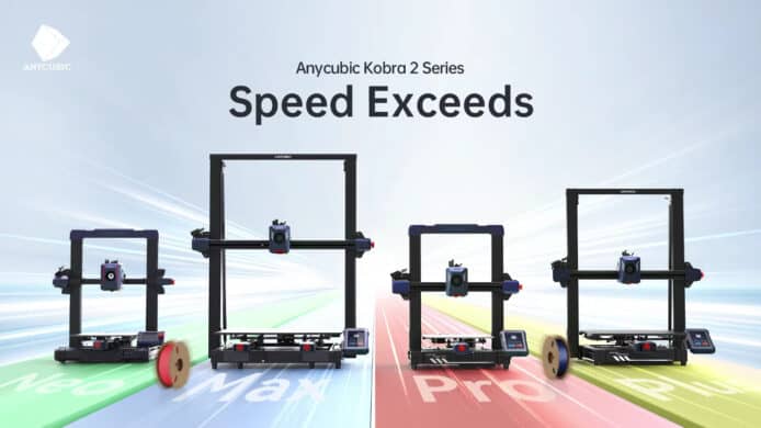 Anycubic 全新 3D 打印機   Kobra 2 系列四款新機發表