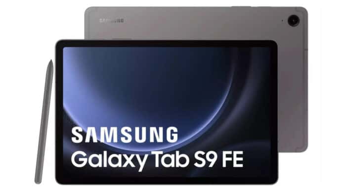 Galaxy Tab S9 FE 產品照曝光   10.9 和 12.4 吋兩款選擇