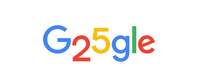 Google 搜尋慶祝 25 歲生日   小車庫發展成十億人搜尋引擎