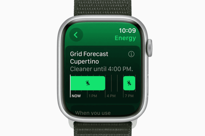 Apple Home 推 Grid Forecast 新功能     提醒用戶何時使用潔淨能源