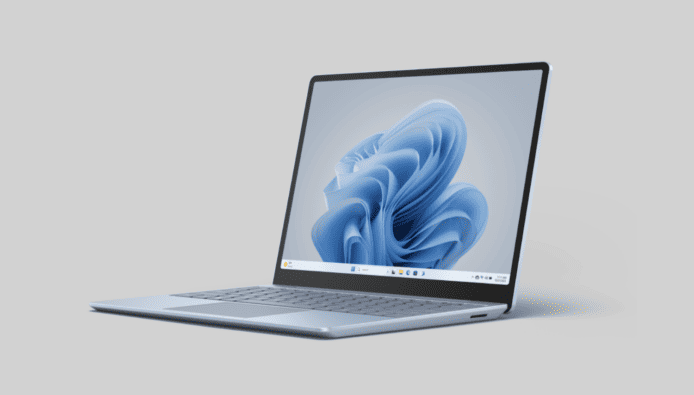 微軟 Surface Laptop Go 3  配備 15 小時續航力、Intel 第 12 代 Core i5 處理器