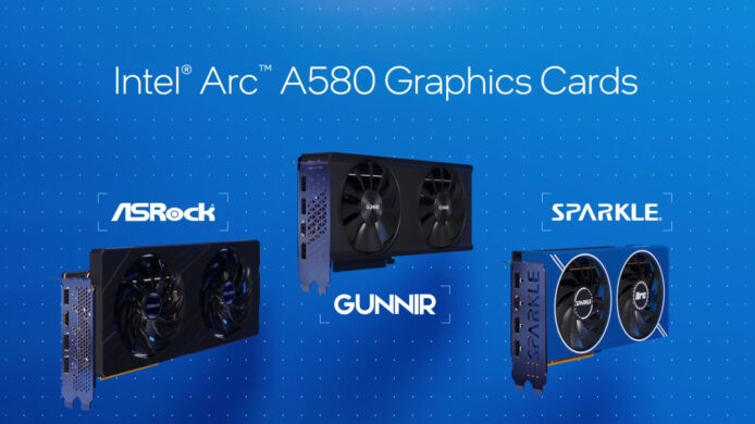 Intel Arc A580 顯卡終於上市   發表逾一年售價 1,400 港元起