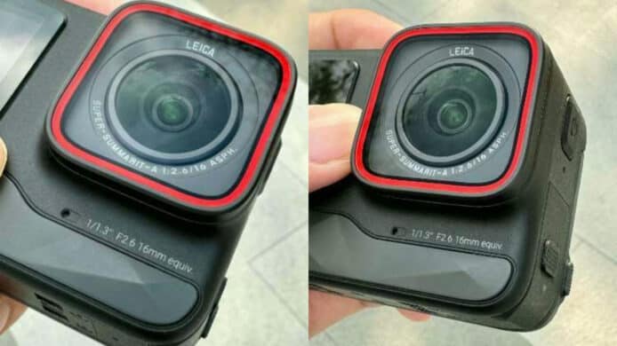 運動相機 Insta360 新型號   諜照確認配備 Leica Summarit 鏡頭
