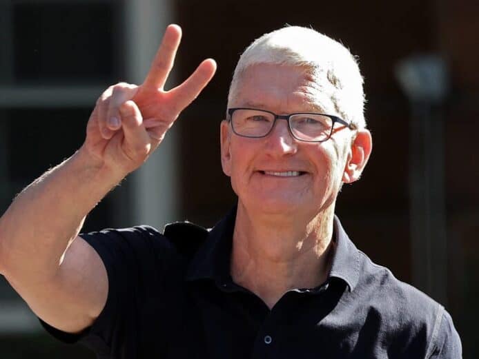 Tim Cook 出售 3.25 億元 Apple 股票   規模兩年來最大