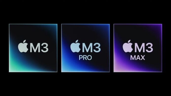 Apple M3 處理器系列　3nm 製程 + 大幅提升圖像處理效能