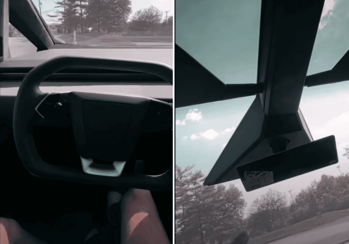 Cybertruck 車內影片流出    駕駛介面及運行情況曝光