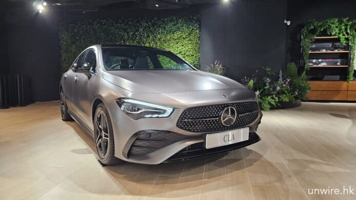 全新 Mercedes-Benz CLA 到港    新外型設計 + 可選配杜比全景聲音樂