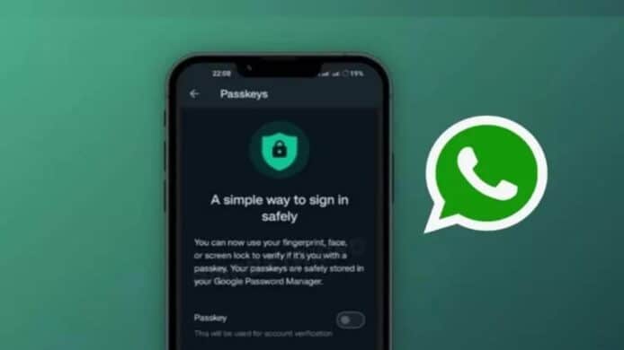 WhatsApp 支援 Passkeys 驗證　無需密碼透過生體認證登入更安全