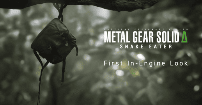 《Metal Gear Solid Delta》重製版實機畫面【有片睇】Unreal Engine 5 引擎製作