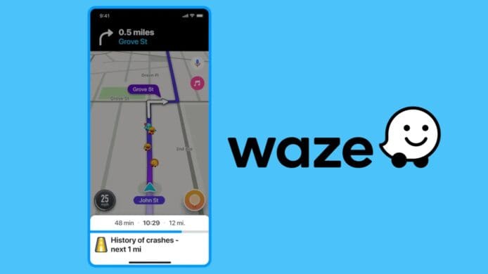 導航程式 Waze 新功能   人工智能分析提示意外黑點