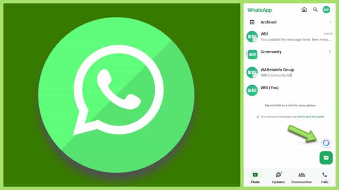 WhatsApp 加入 AI 元素   Beta 版測試聊天機械人功能