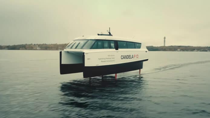 全球首款電動水翼船   明夏瑞典斯德哥爾摩投入服務