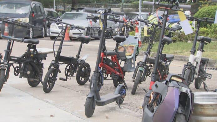 警方掃蕩電動移動工具　拘捕 33 人扣查電動單車、滑板車及單輪車