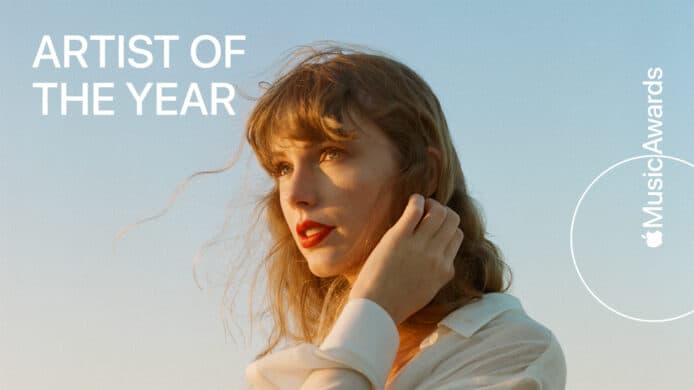 Apple Music 公佈年度歌手獎　Taylor Swift 將獲得 12 吋晶圓獎座