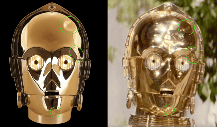《Star Wars》C-3PO 頭部拍賣   港幣 658 萬元成交