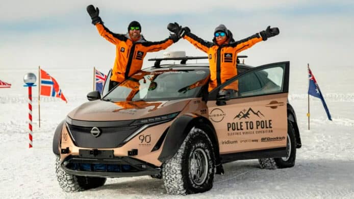蘇格蘭夫婦駕駛電動車   花 9 個月完成從北極到南極創舉