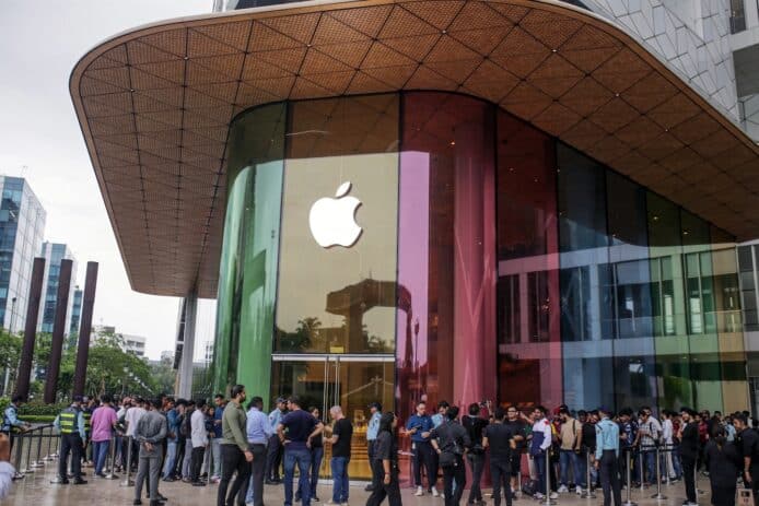 印度孟買 Apple Store 正門