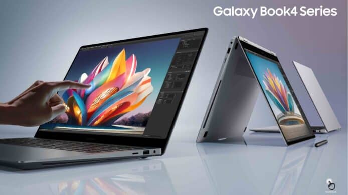 Samsung Galaxy Book4 series laptop