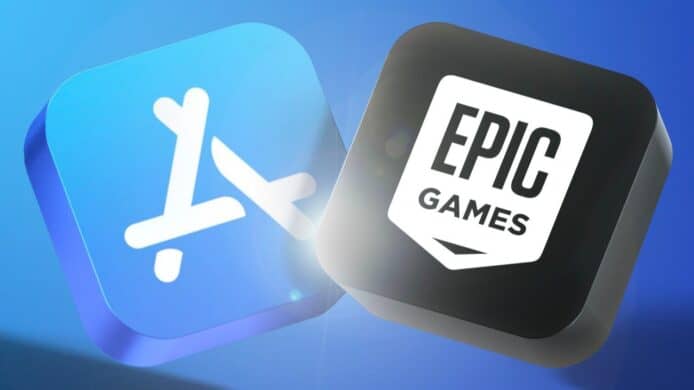 App Store and Epic Games icons
