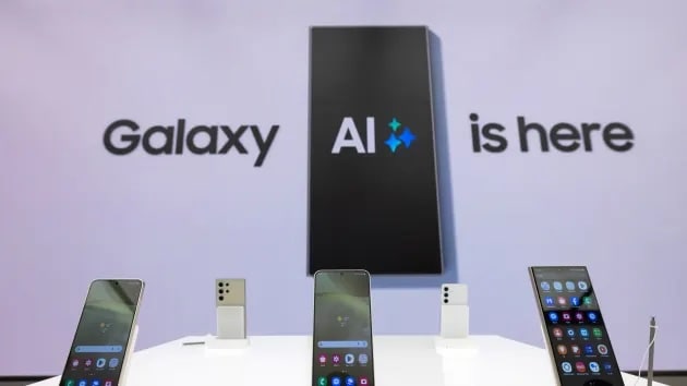 Samsung 早前推出的 Galaxy S24 系列採用 Galaxy AI 功能