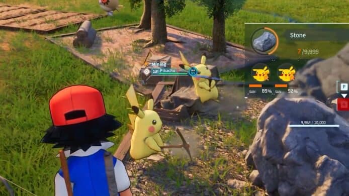 Palworld Pokemon Mod with pikachu 比卡超