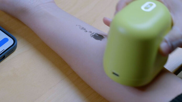 LG IMPRINTU 皮膚打印機(紋身) 開箱測試