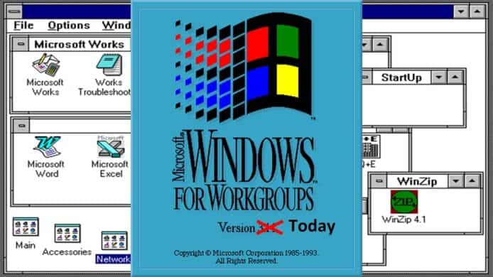 Windows 3.11 for Work group