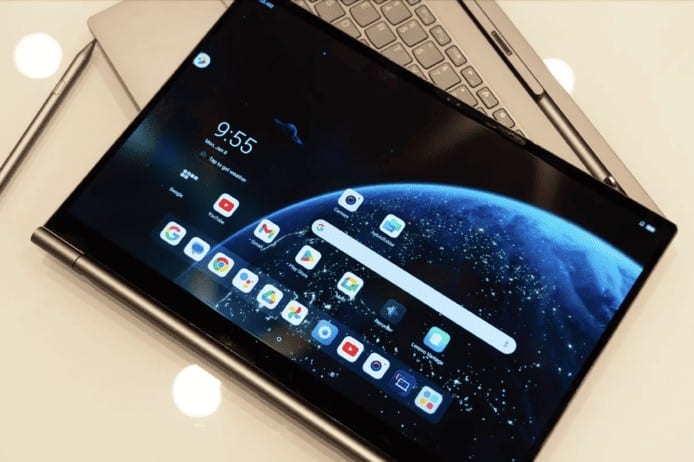 【CES 2024】Lenovo ThinkBook Plus Gen 5 Hybrid　Android 與 Windows 兩平台集一機