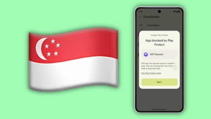 新加坡, Google Play Protect