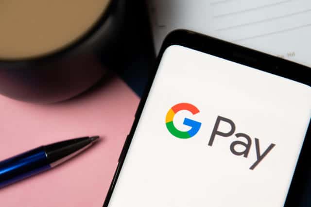 客人利用Google Pay支付