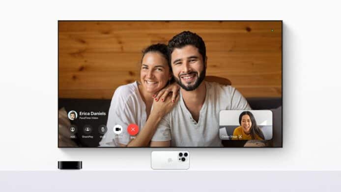 FaceTime using Apple TV