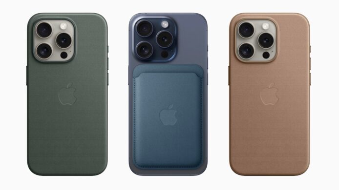 Apple FineWoven iPhone Cases