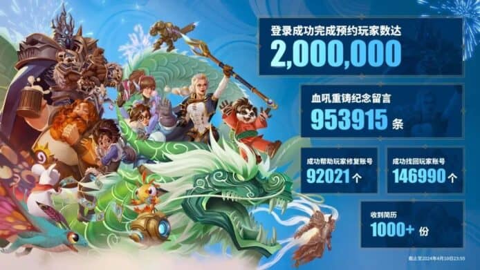 暴雪重返中國後  Warcraft 首日有超過 200 萬用家登記
