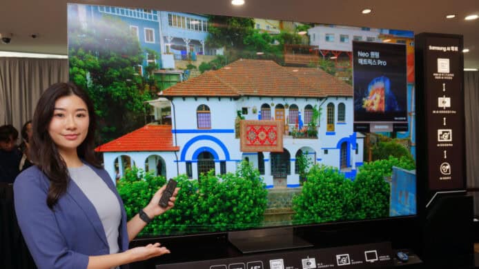 Samsung TV 2024 全電視系列現場評測  加入 AI 讓 8K 解像度更實用