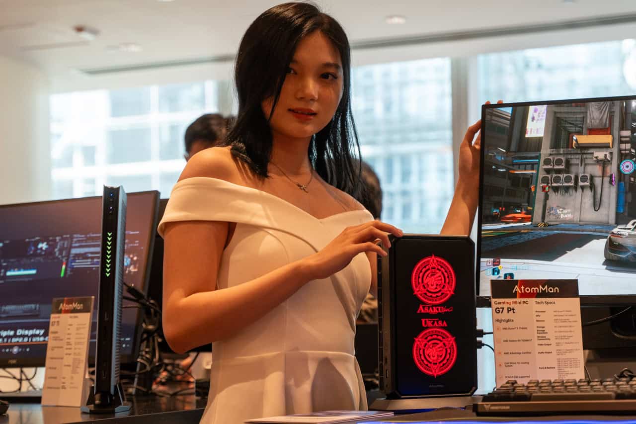 Aeman Computer MINISFORUM 發布 V3 三合一平板電腦 AtomMan 獨立顯示卡迷你主機
