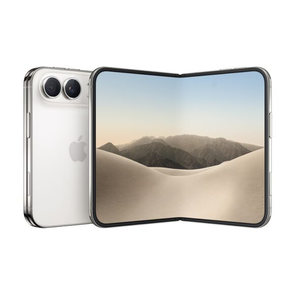 全新折疊屏iPhone雙鏡頭設計.