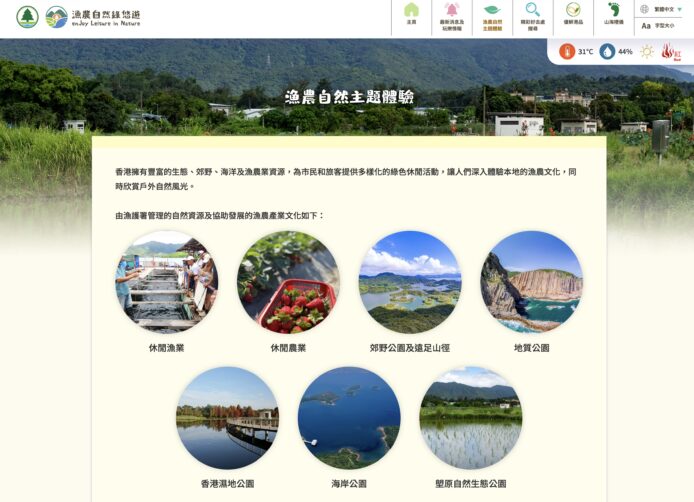 漁護署活動地點畫像 漁護署自然綠悠遊景點照片.