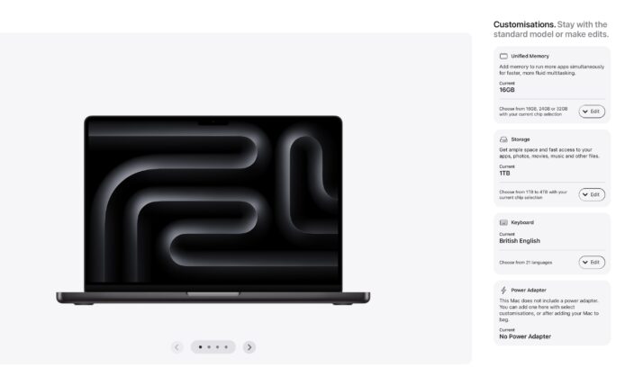 M6 MacBook Pro 歐洲版展示 MacBook Pro 概念設計與電源選項.