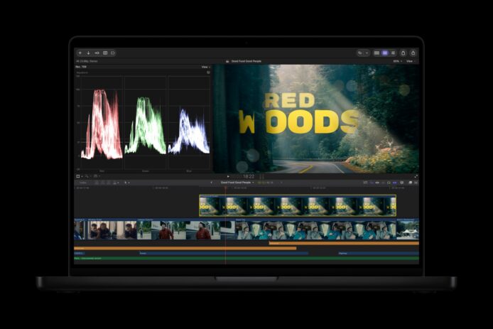 Apple Creator Studio 更新示意 蘋果創作者工作室新介面與剪輯特效.