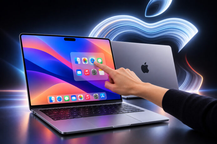 觸控OLED MacBook Pro展示多功能屏幕.