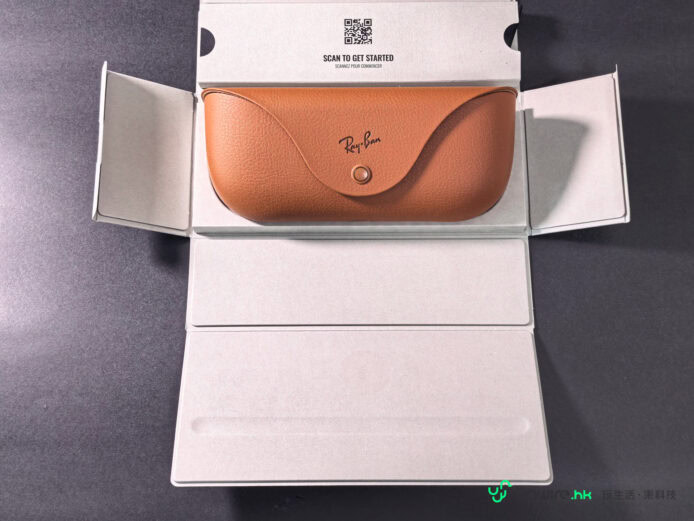 Ray-Ban Meta 智能眼鏡包，時尚設計.
